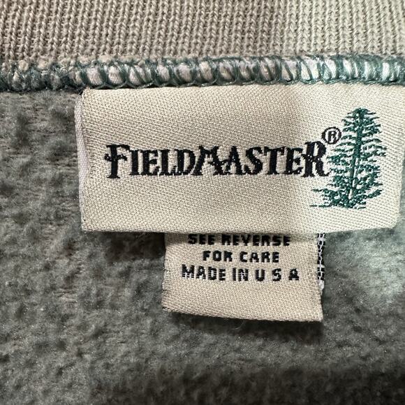 Vintage Fieldmaster sweatshirt Crewneck Nature Wolf Outdoorsmen Size XL - Picture 7 of 11